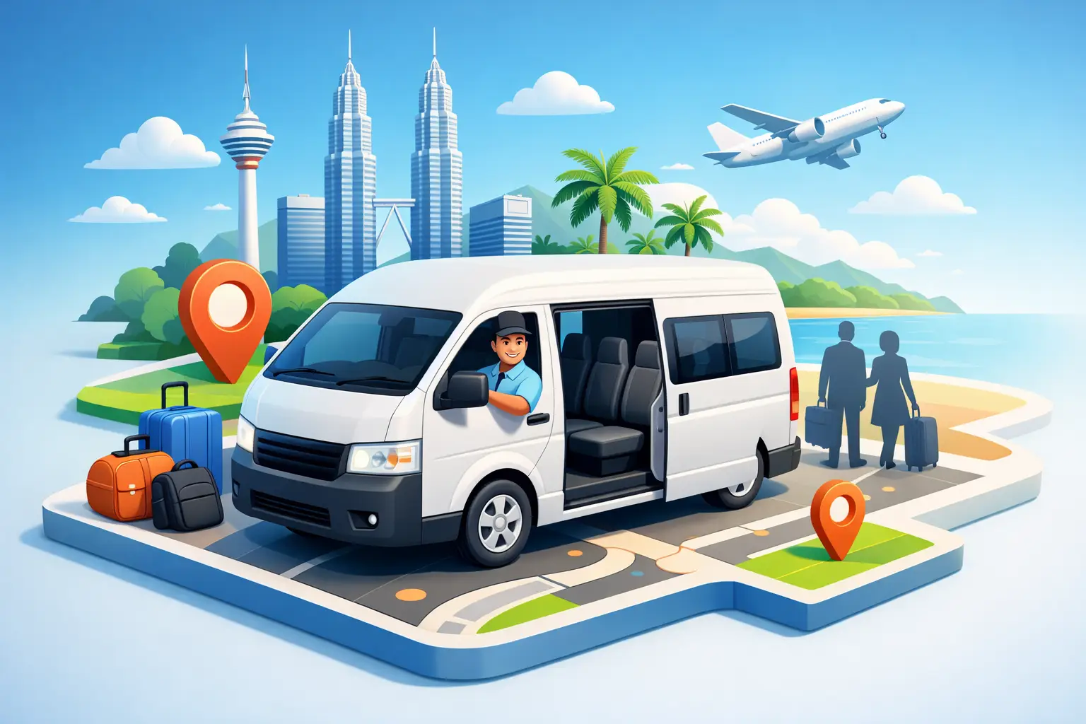 Van Hire With Driver Malaysia: What to Expect